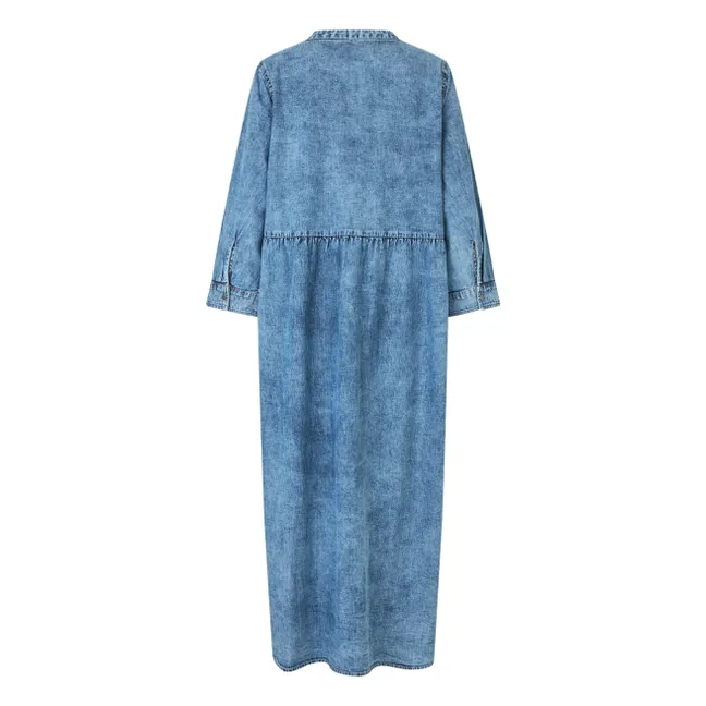 Robe Aliya Denim | Bleu