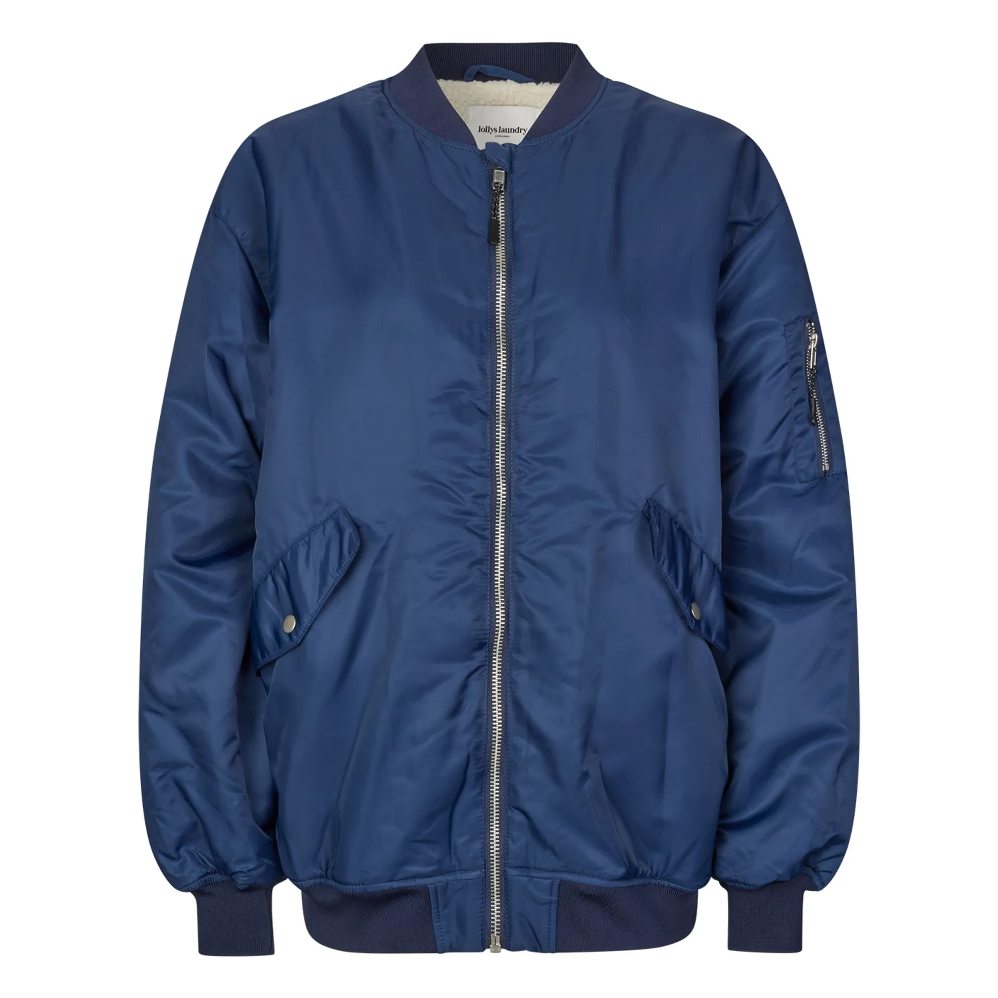 Lollys Laundry Navy Blue Bomber Lila