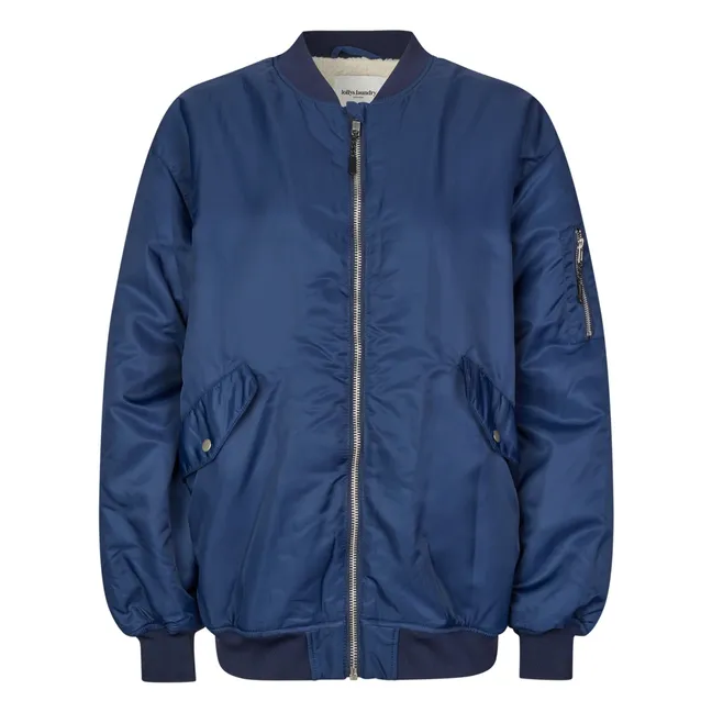 Bomber Lila | Bleu marine