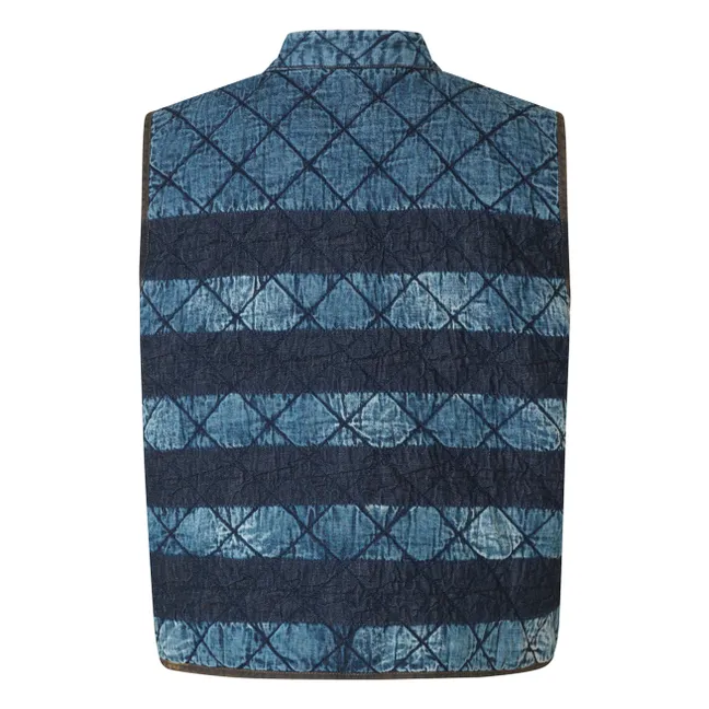 Veste Sans Manches Matelassée Cairo | Bleu
