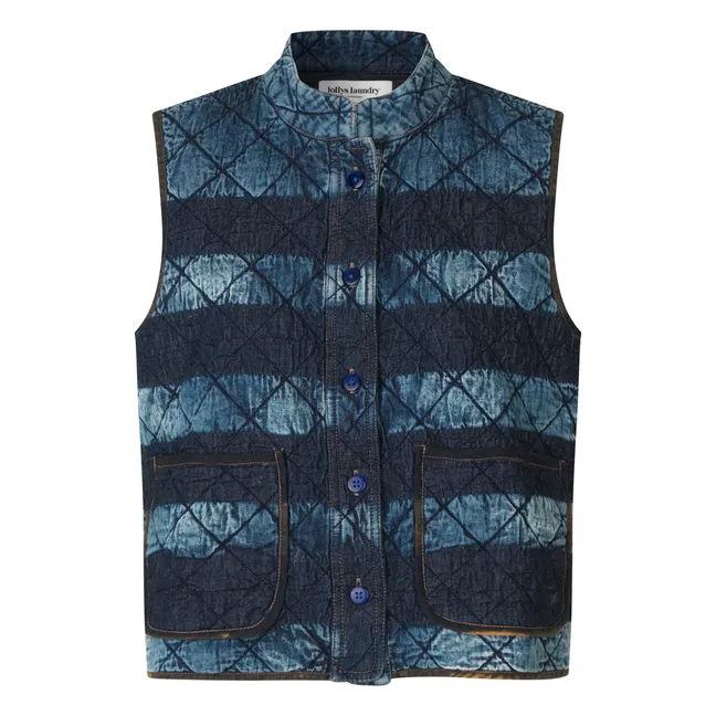 Veste Sans Manches Matelassée Cairo | Bleu