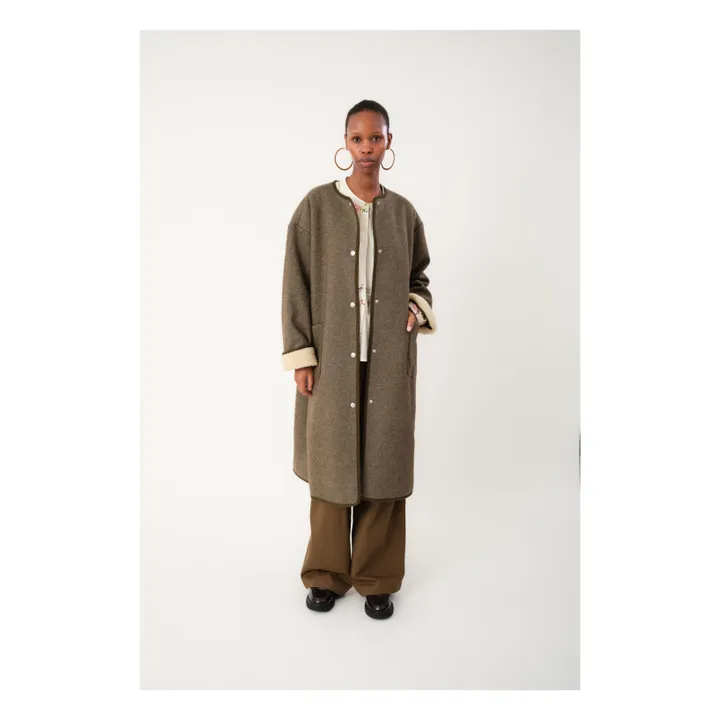 Manteau Lockerbie | Marron- Image produit n°1