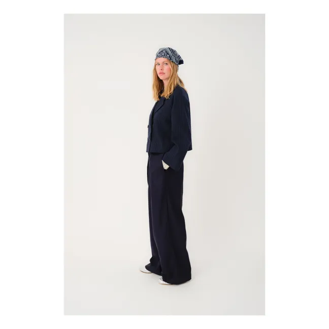 Pantalon Zola | Bleu foncé