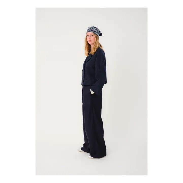 Pantalon Zola | Bleu foncé- Image produit n°4