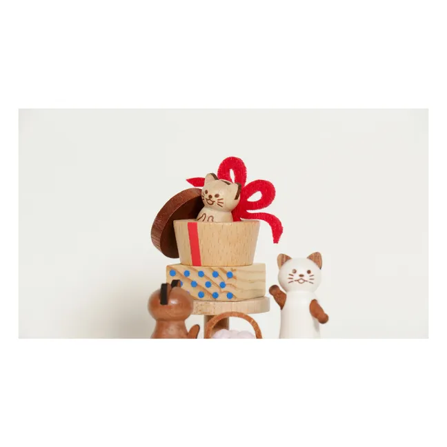 Caja de música para gatos