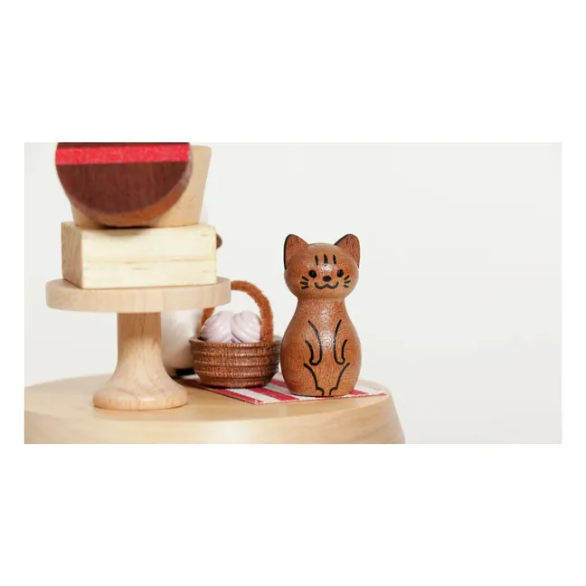 Caja de música para gatos