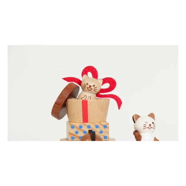 Caja de música para gatos