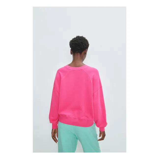 Sudadera Atubay | Rosa chillón