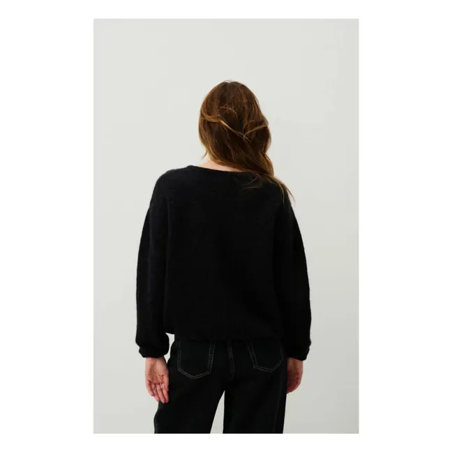 Gilet Vitow Alpaga et Laine | Noir