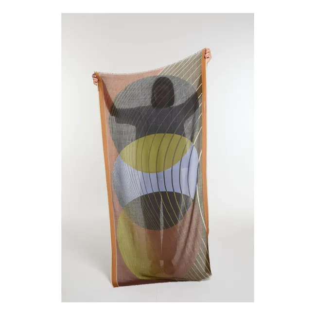 Astre Wool Scarf | Khaki