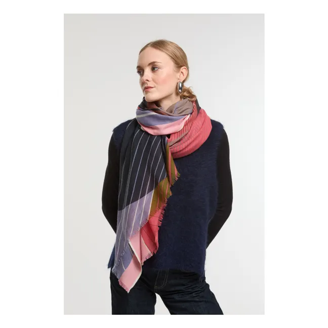 Astre Wool Scarf | Mauve