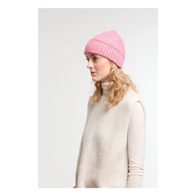 Cappello Hind Baby Alpaca | Rosa