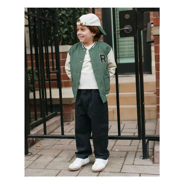 Veste Varsity | Vert- Image produit n°2