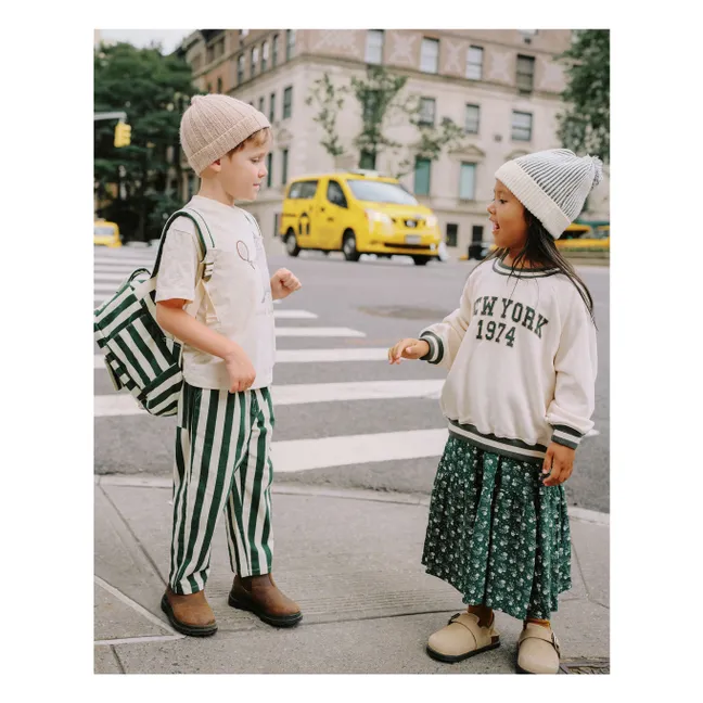 Sweat Raglan New York Mini | Ecru