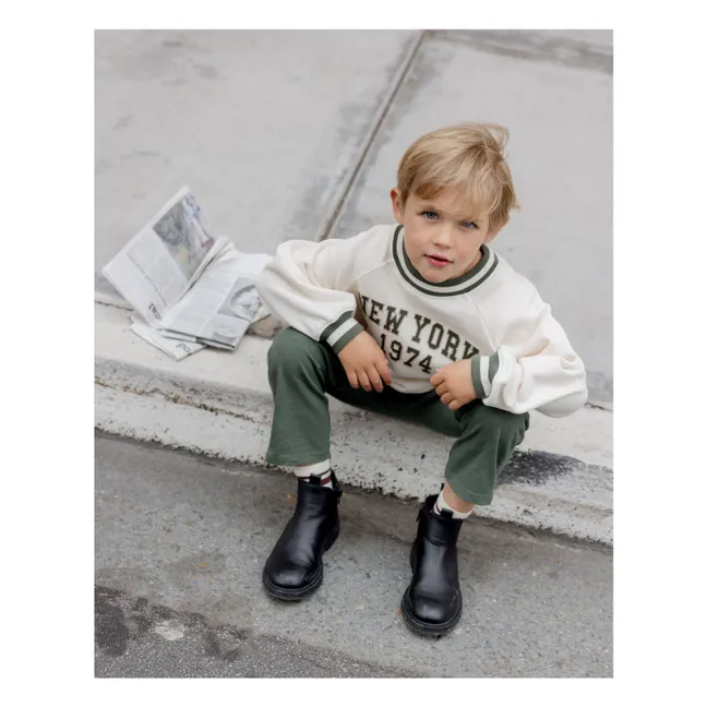 Raglan Sweat New York Mini | Ecru