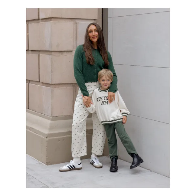 Sweat Raglan New York Mini | Ecru