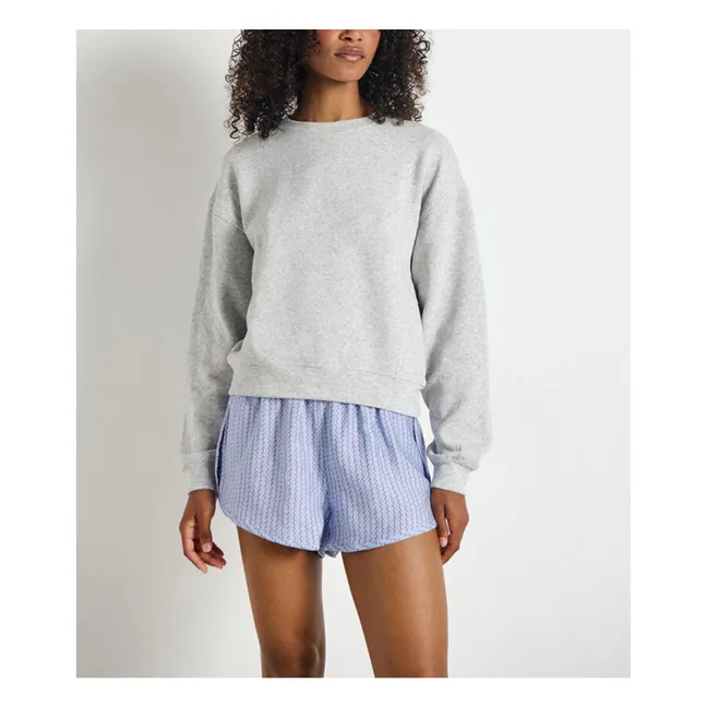 Sweat Evona | Gris chiné clair