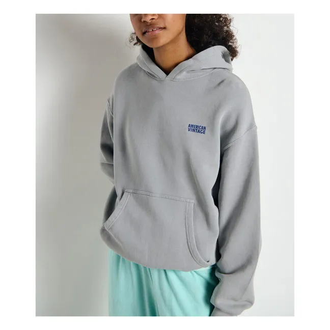 Sweat Capuche Izubird | Gris clair