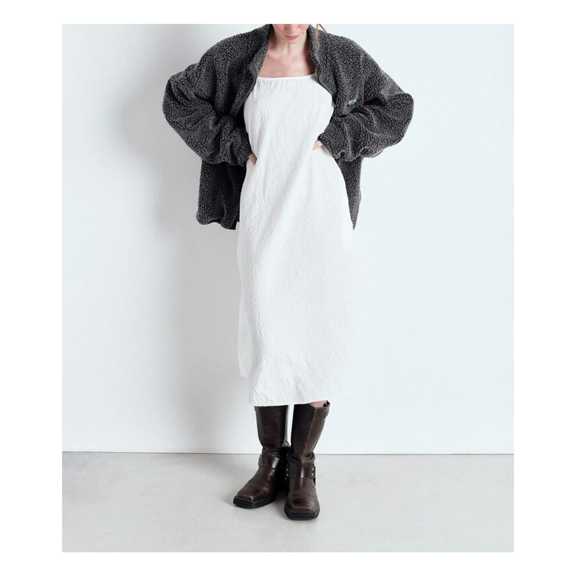 Veste Hoktown | Gris anthracite chiné- Image produit n°8