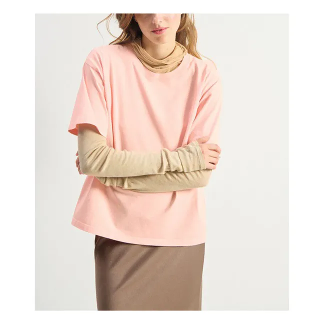 Camiseta Fizvalley | Rosa empolvado