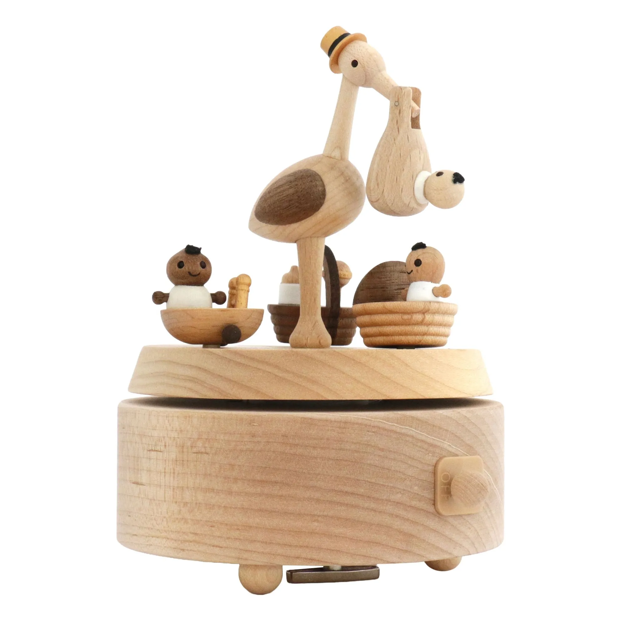 Wooderful life - Boîte à musique Cigogne (Wooderful life) - Image 1