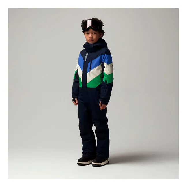 Lazy Lama Waterproof Ski Suit | Navy blue