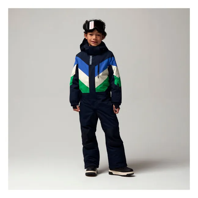 Traje de esquí impermeable Lazy Lama | Azul Marino