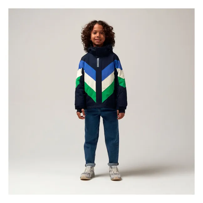 Chaqueta de esquí impermeable Mountain Goat | Azul Marino