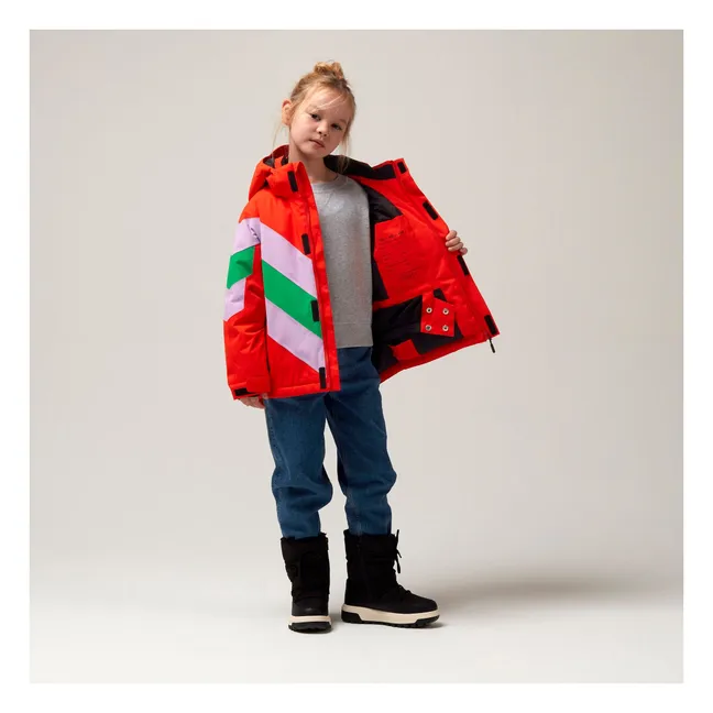 Mountain Goat Waterproof Ski Jacket | Red