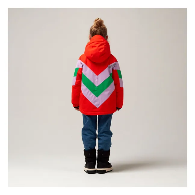 Chaqueta de esquí impermeable Mountain Goat | Rojo