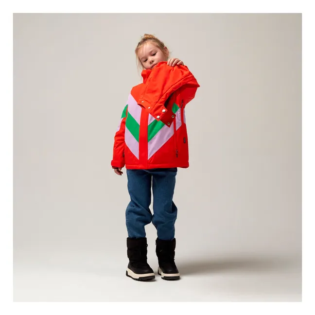 Chaqueta de esquí impermeable Mountain Goat | Rojo