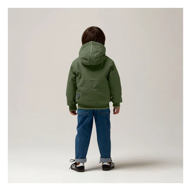 Giacca impermeabile Tiger Feet | Verde militare