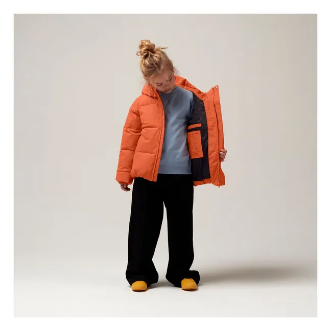 Chaqueta impermeable Dragon Eye | Naranja