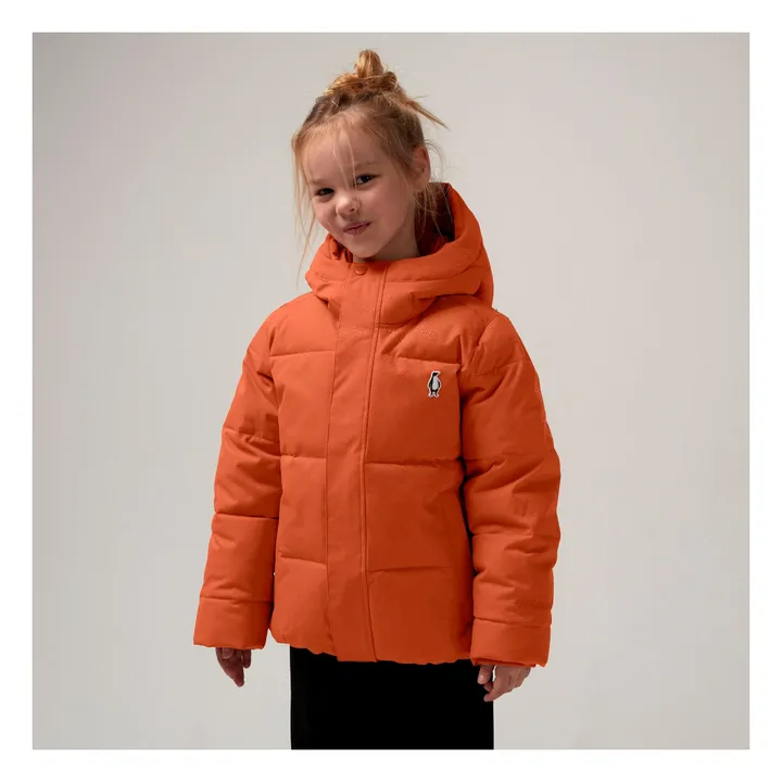 Doudoune Imperméable Dragon Eye | Orange- Image produit n°1