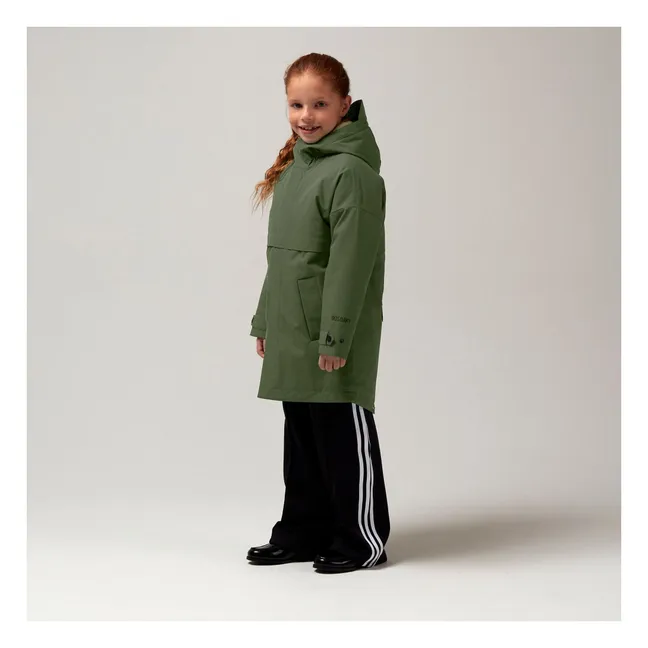 Parka Imperméable Desert Fox | Vert kaki