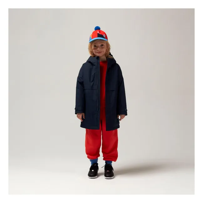 Desert Fox waterproof parka | Navy blue