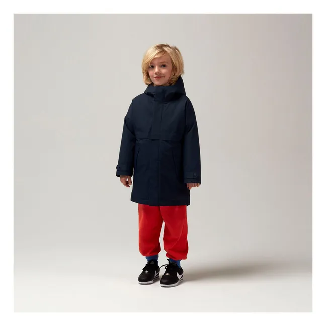 Desert Fox waterproof parka | Navy blue