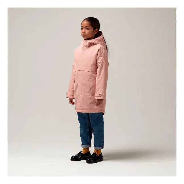 Parka Imperméable Desert Fox | Rose