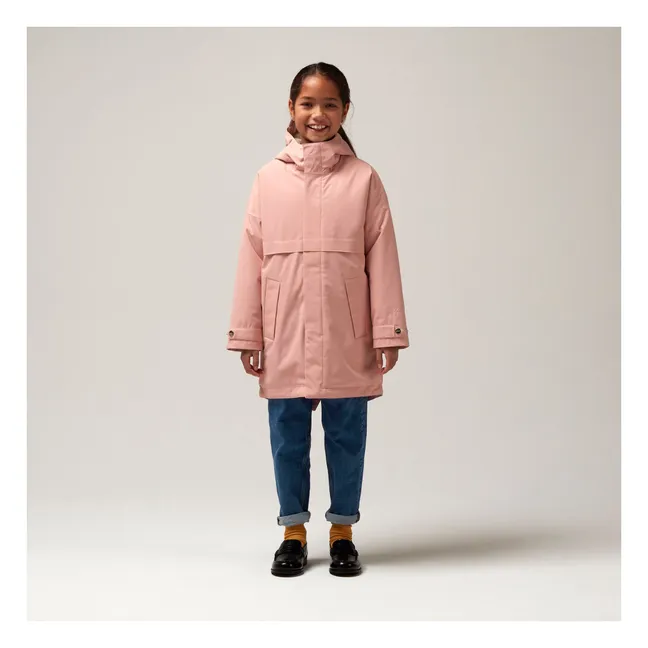Parka Imperméable Desert Fox | Rose
