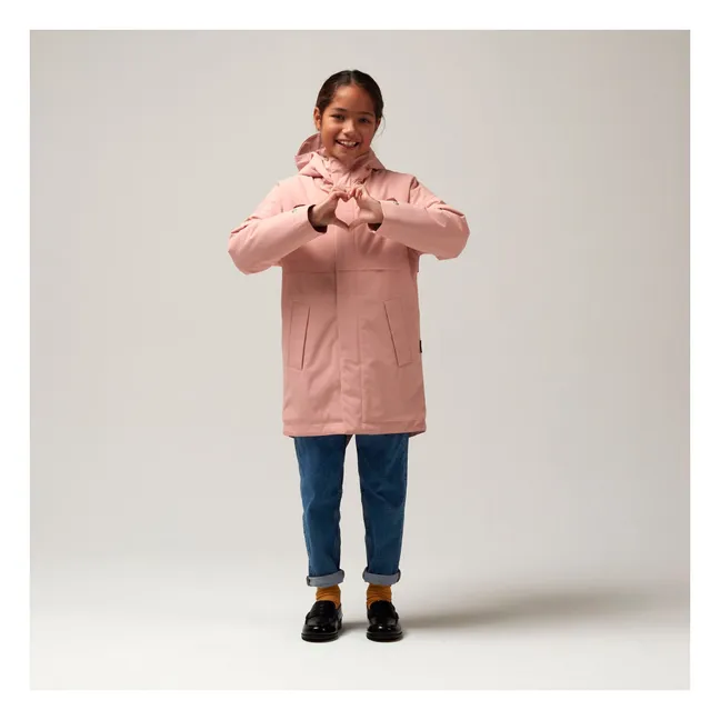 Parka Imperméable Desert Fox | Rose
