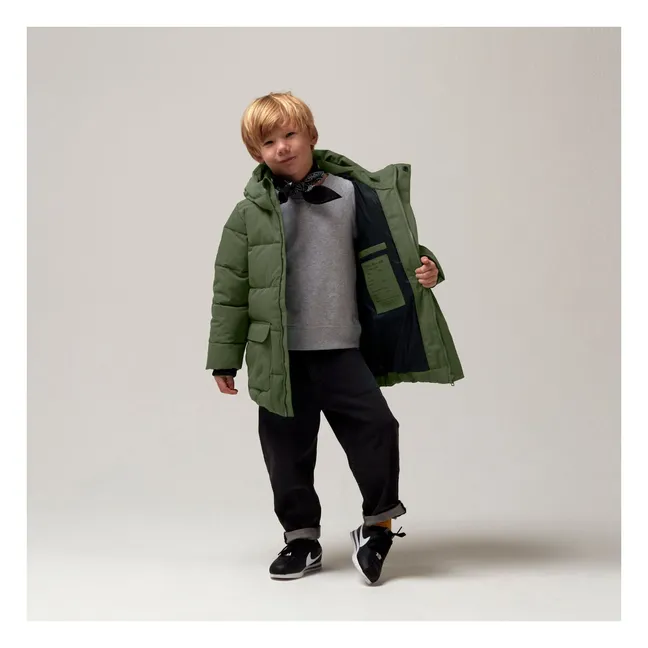 Doudoune Imperméable Tiger Eye | Vert kaki