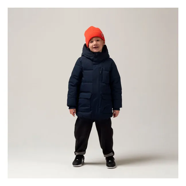 Doudoune Imperméable Tiger Eye | Bleu marine