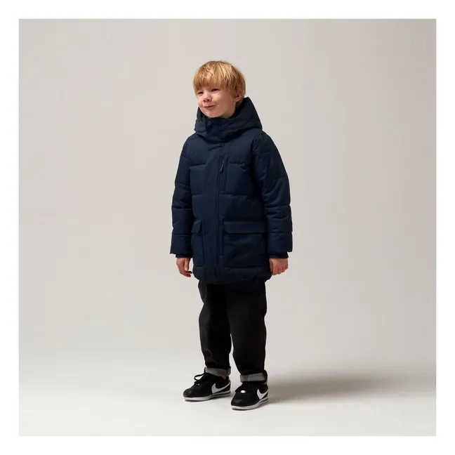 Doudoune Imperméable Tiger Eye | Bleu marine