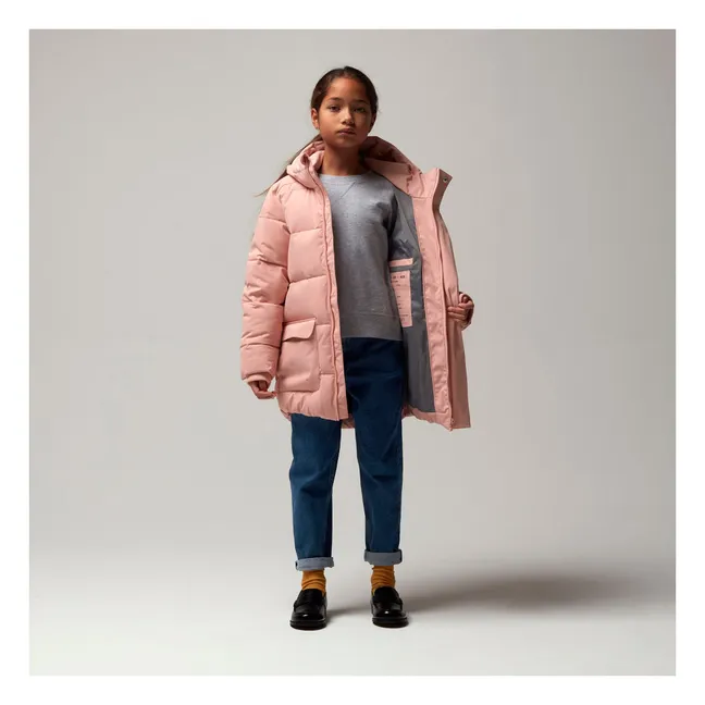 Doudoune Imperméable Tiger Eye | Rose