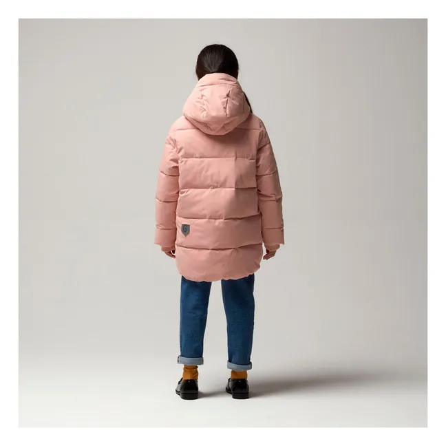 Doudoune Imperméable Tiger Eye | Rose