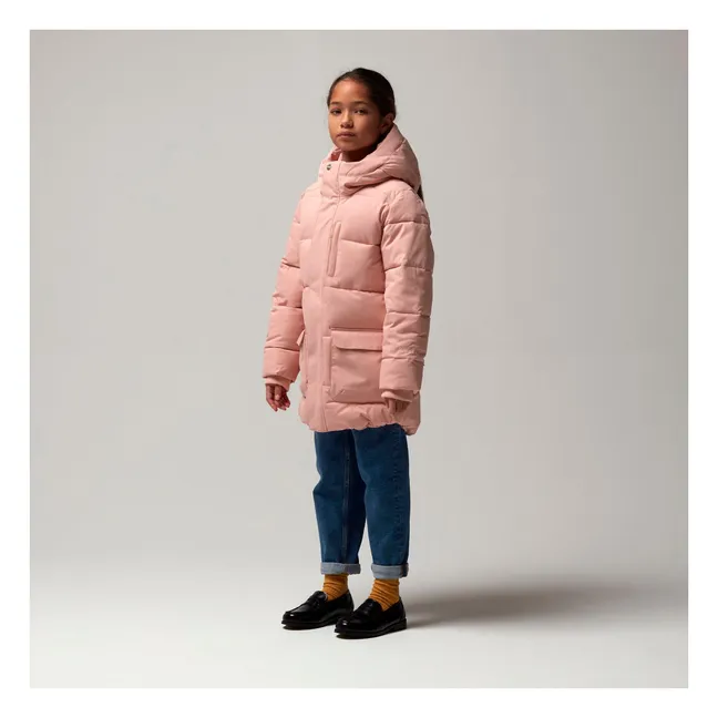 Doudoune Imperméable Tiger Eye | Rose