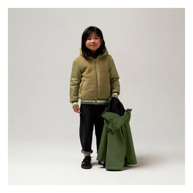 Chaqueta impermeable Snake Pit 3 en 1 | Verde Kaki