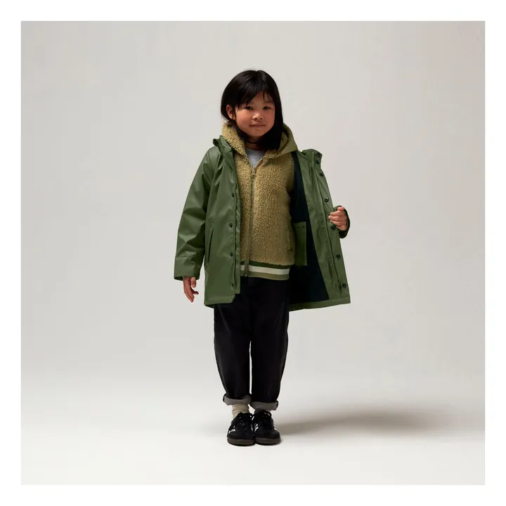 Veste Imperméable 3 en 1 Snake Pit | Vert kaki- Image produit n°6