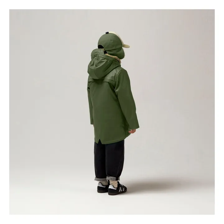 Veste Imperméable 3 en 1 Snake Pit | Vert kaki- Image produit n°2