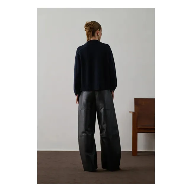 Pull Will Laine Mérinos | Bleu marine